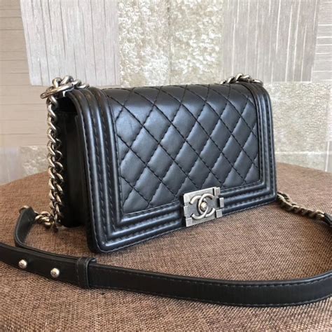 chanel leboy large picture original|chanel black boyfriend bag.